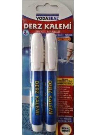 Derz Kalemi 2'li Beyaz Renk