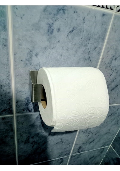 Kendinden Yapışkanlı Wc Kağıtlık Krom Krom