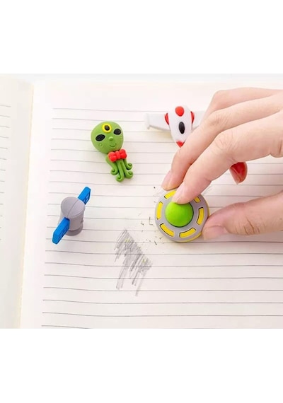 Oyuncak Silgi Uzay 1 Paket 4 Parça
