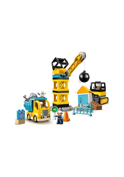 LEGO® Duplo 10932 İnşaat Yıkım Aracı 56 Parça
