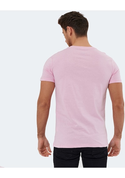Slazenger SABE I Erkek  Açık Pembe Tişört