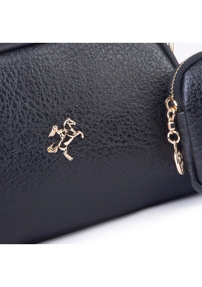Nas Bag Kadın Mini Cüzdanlı Omuz Ve Çapraz Çanta Siyah Victoria
