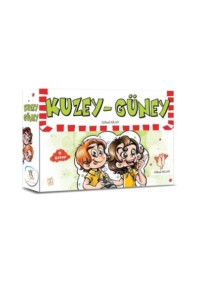 Kuzey-Güney Serisi Seti-5 Kitap Takım - Göksal Aslan - 5 Renk Yayınları