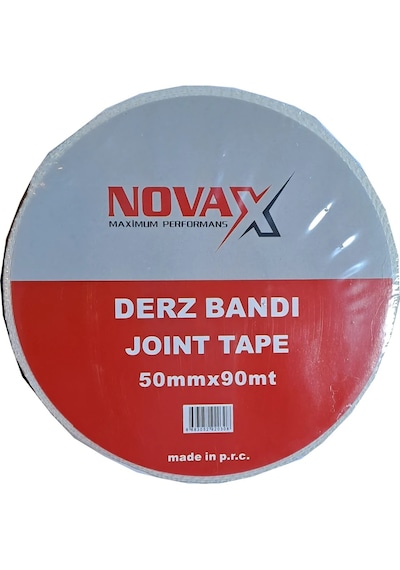 Novax Alçıpan Derz Bandı Fileli 50mm X 90 Metre