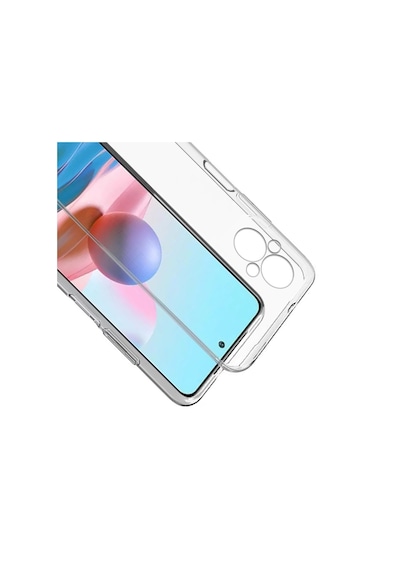 FitCase Oppo Reno7 Lite 5G Kılıf Kamera Korumalı Silikon Şeffaf Arka Kapak