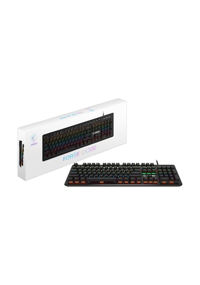 Msı Forge Gk300 Red Switch Rgb Mekanik Gaming Klavye Ckck1msı0005
