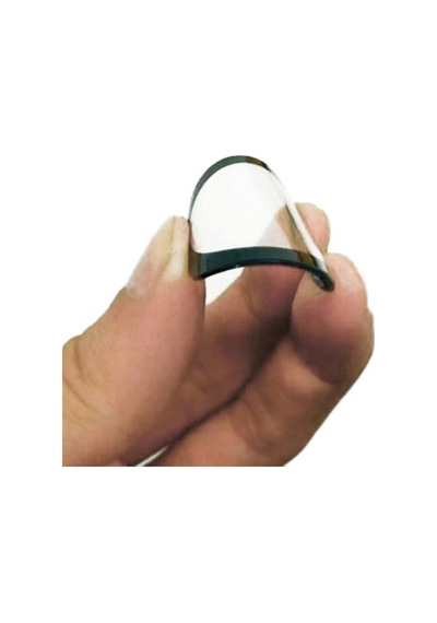 Huawei Honor Band 6 3D Full Kaplama Ekran Koruyucu Pet+Pmma (542878094)-Siyah