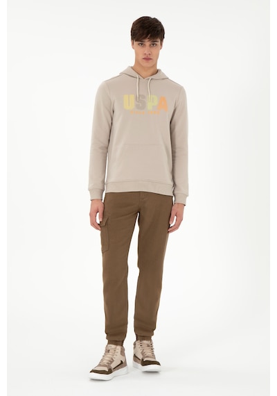 U.s. Polo Assn. Erkek Taş Sweatshirt 50293354-vr049 Taş