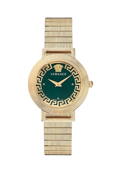 Versace VRSCVE3D00522 36 mm Altın Rengi Erkek Kol Saati
