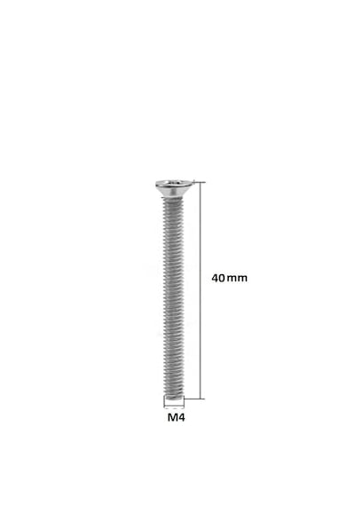 M4x40 Mm Vida + Somun + Pul Vida Takım Set 20 Adet