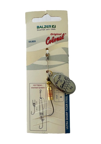 30900006 Colonel Silber Alabalık Kaşığı No:3 6gr