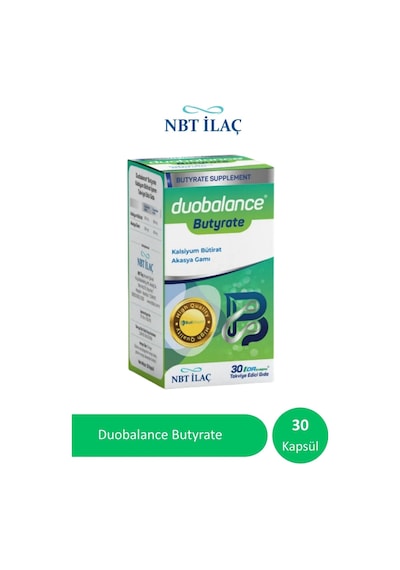 Nbtlife Duobalance Butyrate 30 Kapsül