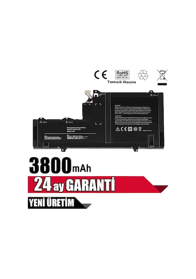 Hp Elitebook X360 1030 G2. Om03Xl Uyumlu Batarya Pil