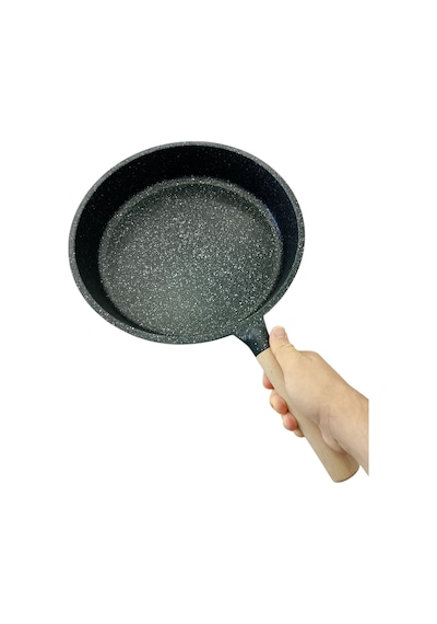 Akpa Granit Derin Döküm Kavurma Tavası 32 Cm Metalik