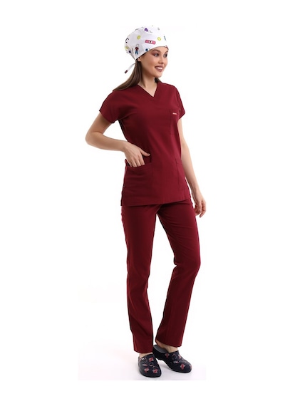 Bflex Yarasa Kol Forma Takım - 4809 Bordo-6103