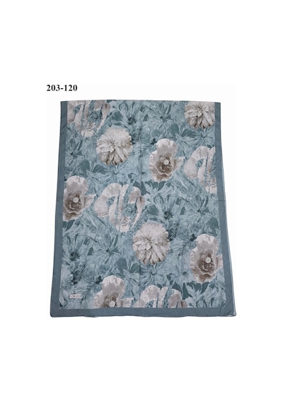 Moonscarfs Moonscarf Bambu Kraş Pamuk Şal Cam Göbeği 203-120 Çok Renkli