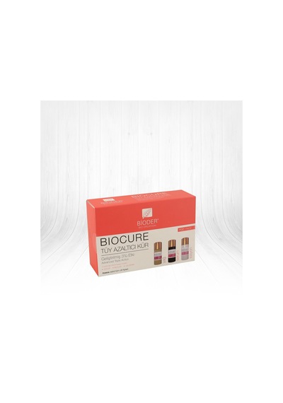 Bioder Biocure Cream Yüz için Tüy Azaltıcı Kür 3 x 5 ML