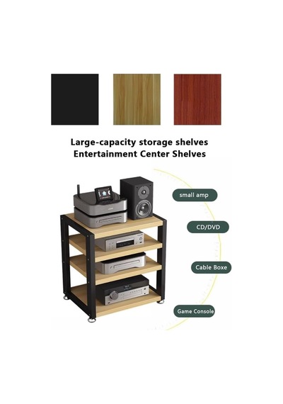 Hifi Sistemi, Stereo Mobilya, Kulaklık Amplifikatörü Ve Cd Çalar İçin Siyah 2 Katmanlı Masa Standı 40 Cm Çok Renkli Hifi Sistemi, Stereo Mobilya, Kulaklık Amplifikatörü Ve Cd Çalar İçin Siyah 2 Katmanlı Masa Standı 40 Cm Çok Renkli