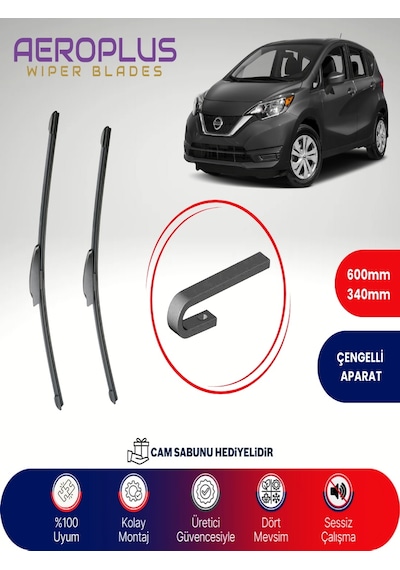 Aeroplus Nissan Note Muz Silecek Takımı 2014-2019