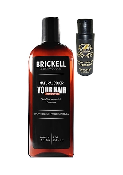 Brickell Saçsakal Beyazlıkgiderici 237 Ml Erkeklere Özel Şampuan + Caraboa Analrahatlatıcı