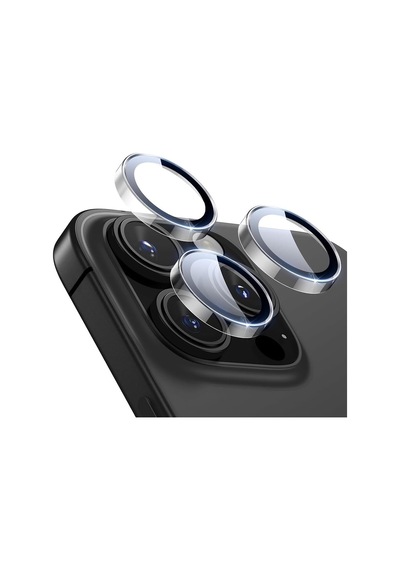 İphone Uyumlu Prolens Şeffaf Kamera Lens Koruyucu Hd Netlik, Çizilmez Alumina Silikat Temperli Cam, Şeffaf Halkalı Bireysel Lens Kapağı İphone 16 Pro/pro Max