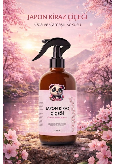 Rosie Japon Kiraz Çiçeği Sprey Oda Ve Giysi Kokusu 250 Ml, Sakura Çiçeği Ferahlığı Fresh