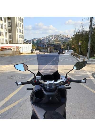 Motocam Falcon Trex 188 Ön Cam 2022-2026 Model 78cm Füme Renkli 4mm Uzun