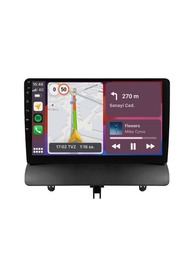 Ford Courier Titanium Android Multimedya Sistemi 2013-2024 Crv4862xp 9"