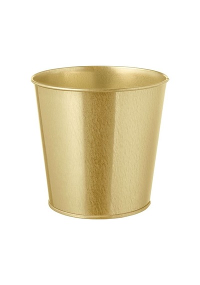 Ikea Daıdaı Çelik Saksı, Pirinç Rengi 02299324