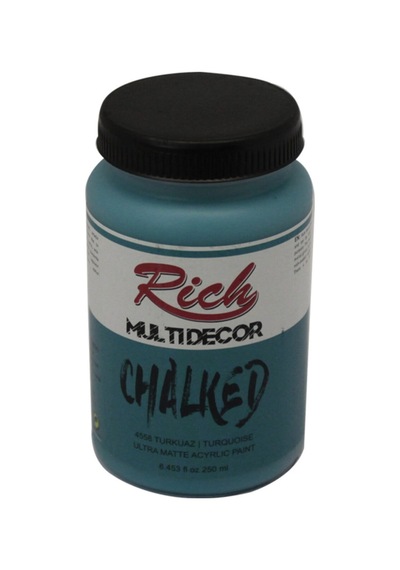 Rich Multi Decor Chalked Akrilik 250cc 4558 Turkuaz Turkuaz