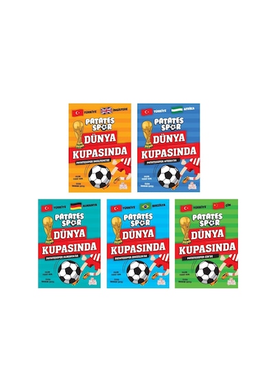 Yusuf Asal Patatesspor Dünya Kupasında Seti 5 Kitap