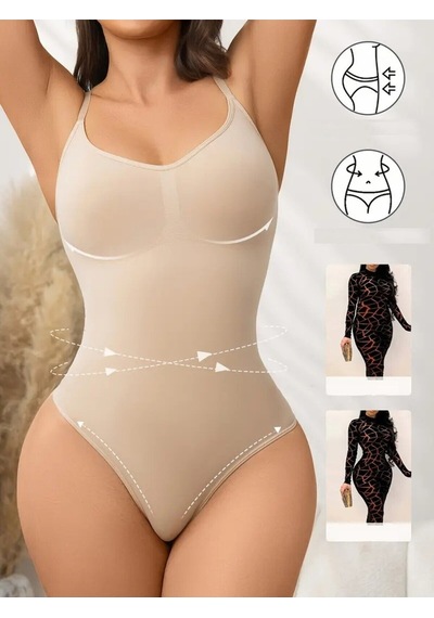 Mistirik Mimola Model 3 Bölge Etkili Örmekumaş Yapılı String Body Ten Renk042 Ten