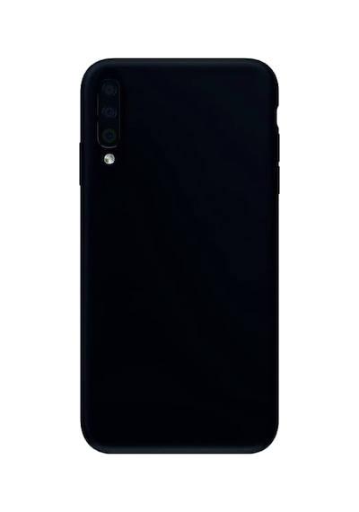 Samsung Galaxy Uyumlu A20s Kılıf Kamera Korumalı Silikon Rubber Arka Kapak Siyah