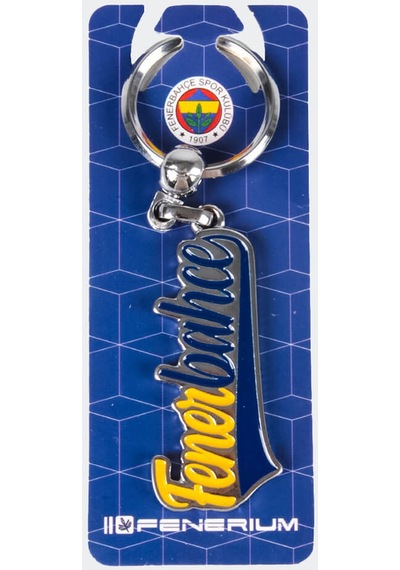 FENERBAHÇE SARI-LACİ METAL ANAHTARLIK