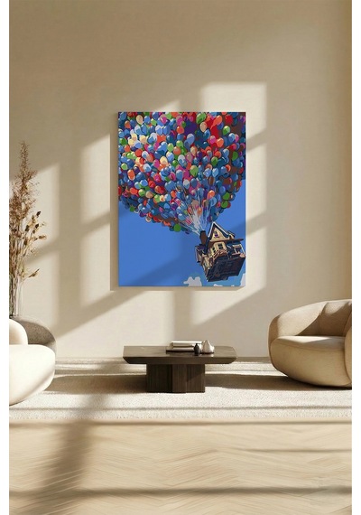 Sayılarla Boyama Seti 40 X 50 Cm Tuval Şasesine Gerili Yukarı Bak