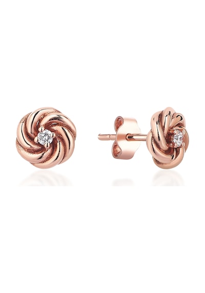 Reis Kuyumculuk T9362 Mini Rosa Dia  Altın  Küpe