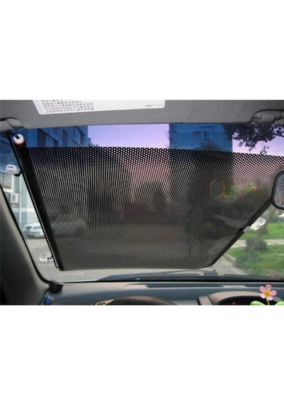Araba Içi Katlanabilir Araç Oto Ön Cam Güneslik Branda 40X60Cm-Siyah 246480032