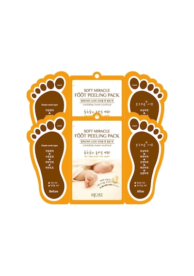 Mjcare Miracle Foot Peeling Pack - Çorap Tipi Ayak Peeling Maskesi 2'li