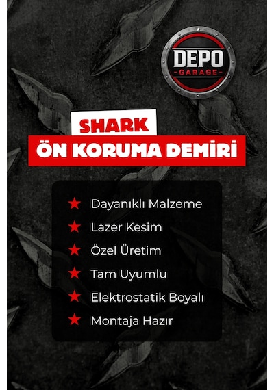 Volkswagen Amarok Uyumlu Shark Ön Koruma Demiri