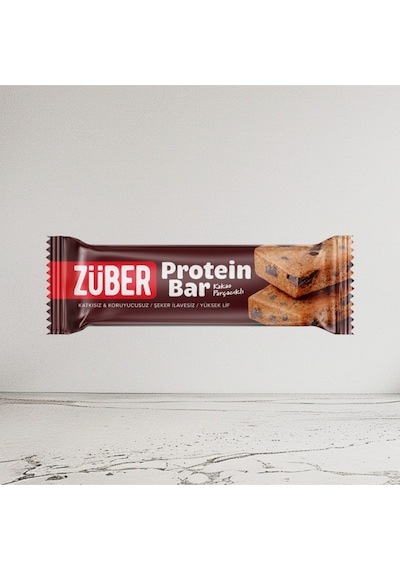 Kakao Parçacıklı Protein Bar 35g