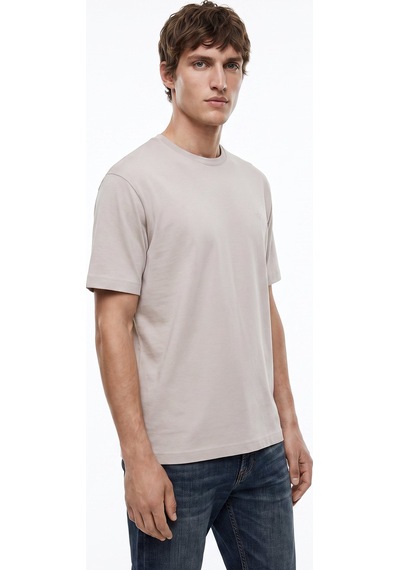 Dockers Taş Erkek Regular Fit T-shirt D2620078013 Small Logo T-shirt Mavi