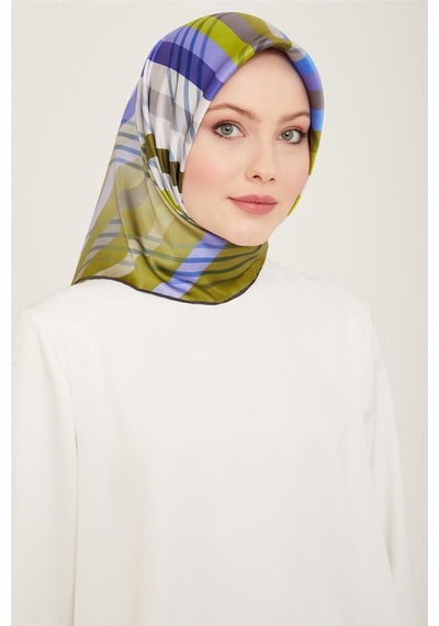Armine Twill İpek Eşarp 24ya9107 51 - Desenli
