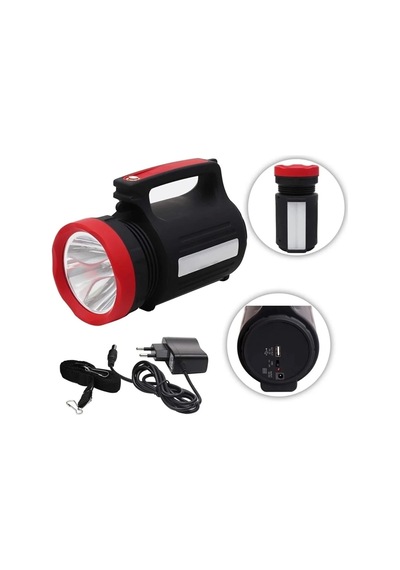 Wıson Ws-3580 Uzun Menzilli Led El Feneri 28saat Çalışma Süresi 10watt.gzpmi Renkli