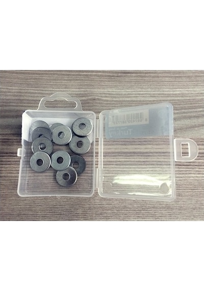 Gürçay Vida Pulu Saç Rondela 4-5-6-8-10-12 MM (20 Adet ) 12 MM