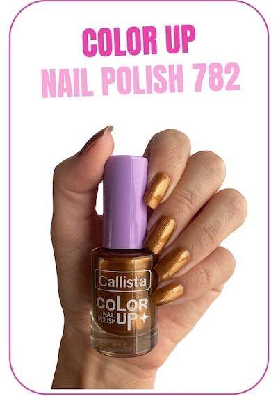 Callista Color Up Nail Polish Oje 782 Fancy Me - Kahverengi