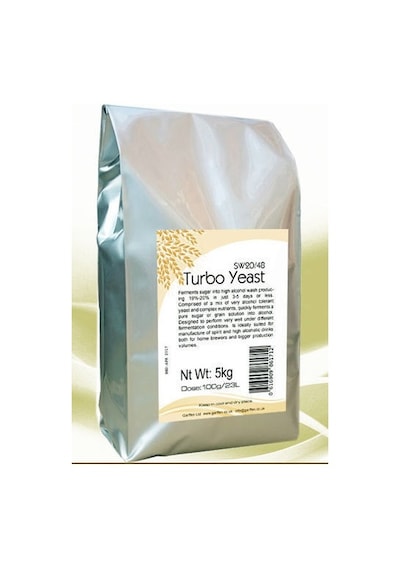 Turbo Maya Garffen Sw 20 Şarap Ve Distile Mayası 100 Gr