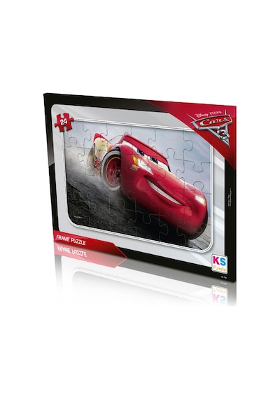 Ks Games Cars Puzzle Frame Puzzle 24 Parça Cr704