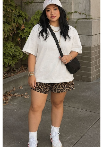 Düz Oversize Unisex Tişört Yb3 BEYAZ