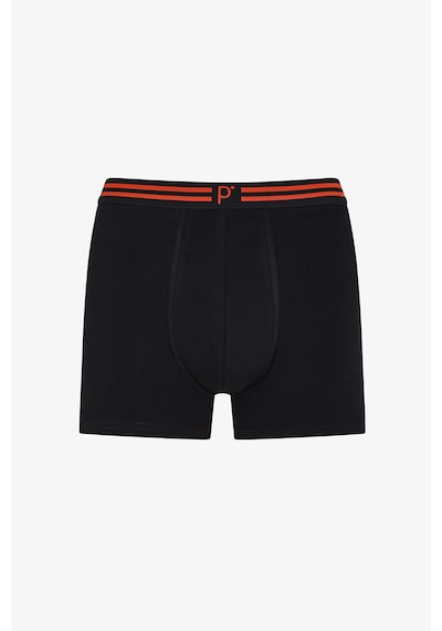 Penti Erkek Renkli Solid Black Çoklu Boxer