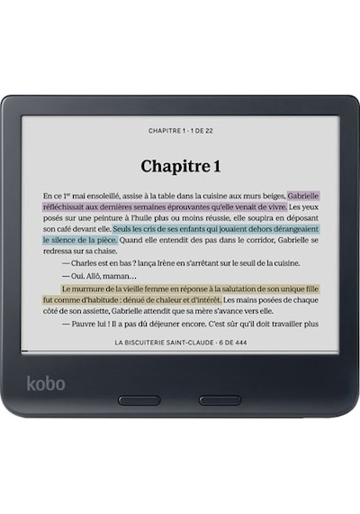 Kobo Libra Colour 32 GB 7" E Kitap Okuyucu Siyah